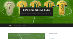 Desktop Screenshot of brazilworldcupblog.net