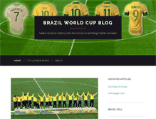 Tablet Screenshot of brazilworldcupblog.net